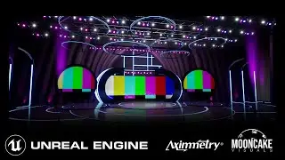 UNREAL ENGINE VIRTUAL PRODUCTION - Virtual Set Demo (Project files w/ Aximmetry version)