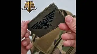 Warhammer 40K Imperial Aquila Laser Patch