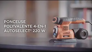 Multi-ponceuse AUTOSELECT 220W - KA280 - BLACK+DECKER