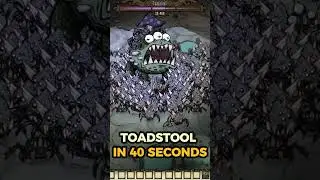 TOADSTOOL IN 40 SECONDS!!!  #games #dontstarvetogether #dst #dstgaming
