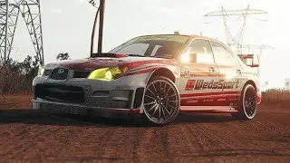 NEED FOR SPEED HEAT - SUBARU IMPREZA STI WRX RALLY BUILD! - WRAP SPEED ART - 4K