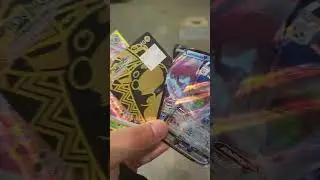 I traded a rock for a secret Pikachu VMAX, Lumineon V, and Duraludon VMAX at Regionals