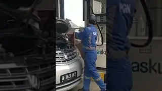 mobil alpard bahan bakar gas pertalite 10.000 BBG 4500 