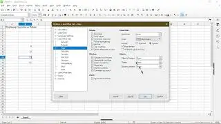 Change Default View Between Values or Formulas in LibreOffice Calc