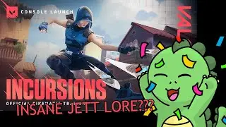 Streamer Reacts to INCURSIONS // Official Console Cinematic Trailer - Valorant