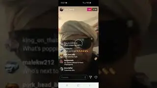 Snow Billy "The Frank Stand Is Officially Open For Business" IG LIVE