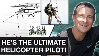 Bear's Helicopter Pilot Relives Near-Death Experience! | Bear Uncut