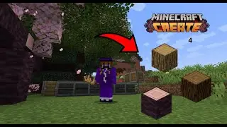 Making a Log Farm | Create Mod ep 4 |