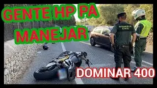 Personas HIJUEPP...  Vivencias en MOTO - DOMINAR 400