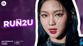 [REQUESTED] Run2u - (STAYC 스테이씨) - Line Distribution [Color Coded]