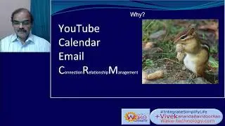 Chipmunk - Why, How, What? Integrate YouTube, Calendar, Emails #IntegrateSimplify27Jan2017