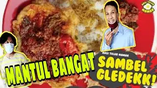 Vlog makan ke lokasi nasi telor mamak di bekasi mantul bangat
