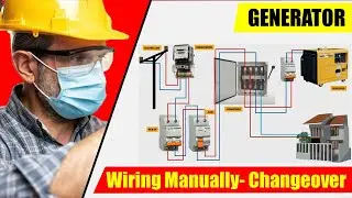 manual changeover switch connection | Electric manual changeover switch connection