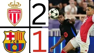 AS Monaco vs Barcelona 2-1 | FULL HIGHLIGHTS