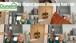#vlogtober2024  My Biggest Dunelm Shopping Haul Ever