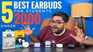 5 Best Earbuds Under 2000 for Students & Professionals ⚡⚡ Best Earbuds for Calls, Study, Work ⚡⚡