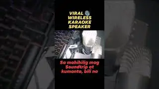Viral Wireless Karaoke Speaker #karaoke #Videoke #bluetoothspeaker
