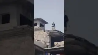 Милохин Упал с Крыши на съёмках клипа ЧЁРНЫЙ РУССКИЙ