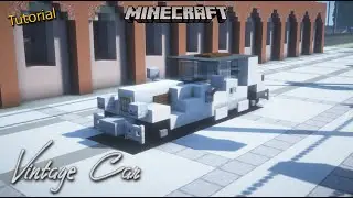 Minecraft: Vintage Car | Tutorial