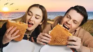 🌮 ДОНЕР кебаб с Курицей и ТАН 🥛 МУКБАНГ еда асмр итинг ШАУРМА  @kushat_prosto