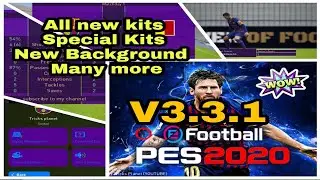 Updated L.Messi Startscreen PES 2020 PatcH for PES 2019 Mobile,.  All updated Kits 2020! No Root