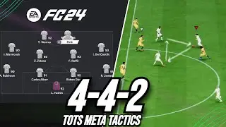 YOU NEED THESE TACTICS! Best 442 Custom Tactics EA FC 24