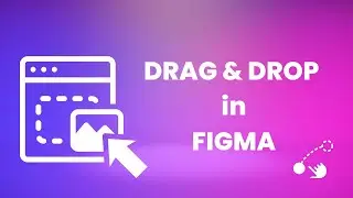 Figma Drag and Drop Tutorial in less than 3 MINUTES