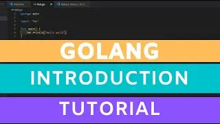 Golang tutorial for beginners - Introduction, first app and installation