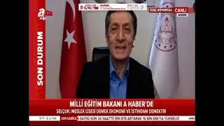 Sayın Ziya Selçuk, EBA Uzaktan Eğitim Değerlendirmesi