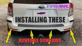 Reversing Sensors Install - Easy!!