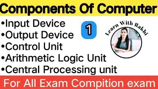 Components of computer|components of the computer system|What are computer components #Day1