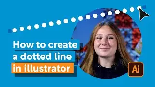 How to create a dotted line in Adobe Illustrator - 4 methods in 2.5 minutes!