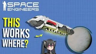 This Thruster Makes Small Ships fly Anywhere, Space Engineers