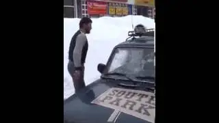 Кавказец с домкратом