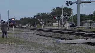 Train 950 departing West Palm Beach for Fort Pierce
