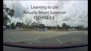 Learning Actually Smart Summon  V12.5.4