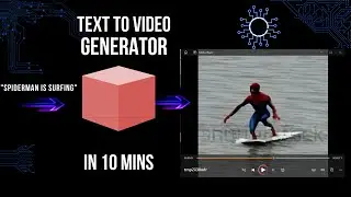 Machine Learning Project With Code| Text To Video Generation In 10 Mins | NLP Project