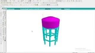 STAAD PRO -OVER HEAD WATER TANK MODELING