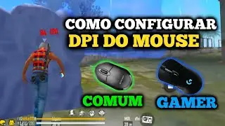 How to SET DPI of COMMON and GAMER MOUSE FOR FREE FIRE ⚙ BLUESTACKS MSI FREE FIRE!!!