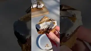 S’mores Fudge Bars 🍫🔥 #smores #recipe #summer