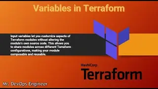 Terraform Input Variables lab | Terraform explained - 04 |  Learn Like a pro