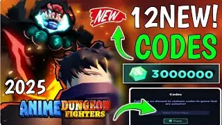 ⚠️ FRESH CODES ⚠️ ANIME DUNGEON FIGHTERS CODES 2025 - ANIME DUNGEON FIGHTERS ROBLOX CODES