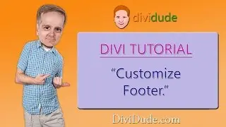 Divi 3 Tutorial: Customize Footer - Video 3