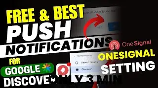 How to Add Push Notification in WordPress Website with OneSignal Plugin | OneSignal Full Setup |