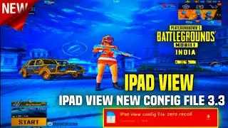 IPAD VIEW IN PUBG MOBILE 3.3 UPDATE 🔥 ||  HOW TO GET IPAD VIEW IN PUBG MOBILE