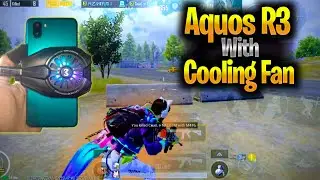 Sharp Aquos R3 Pubg Test | Aquos r3 pubg test | Aqous R3 with Cooling fan | PUBG Mobile #aquosr3