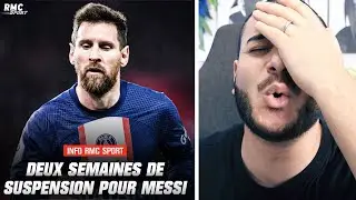 C'est la guerre Messi/PSG ! (Messi suspendu 2 semaines !)