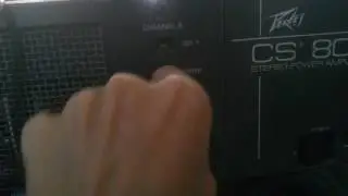 Peavey CS800 DDT Compressing Problem