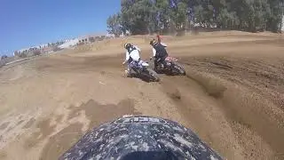 Battle for 2nd | 2018 TWMX Terra Firma Milestone Beginner 250f Moto 2