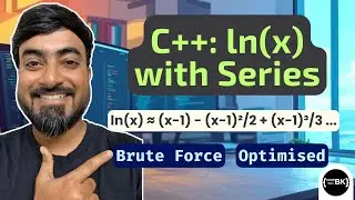 C++ Program to Calculate Natural Log ln(x) Using First n Terms of Series